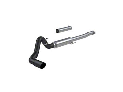 MBRP 2021+ Ford F150 2.7L/3.5L/5.0L 4in Black-Coated AL Steel Cat-Back - S5209BLK