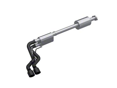 MBRP 2021+ Ford F150 Black Coated Dual Pre-Axle Street Profile - S5219BLK