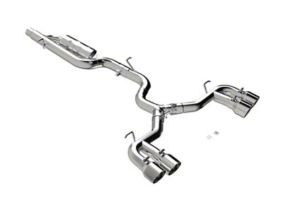 MBRP 2022 Volkswagon Golf R MK8 3in Cat-Back Quad Split - S4612304