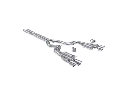 MBRP 2024+ Ford Mustang 5.0L Alum. SS 3in Cat-Back Dual - S7282AL