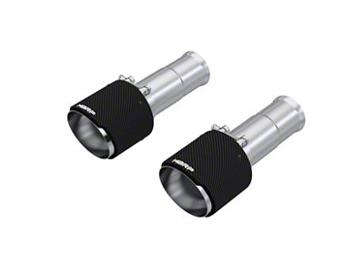 MBRP 2025+ RAM 1500 3.0L 5in. Dual Tips - Carbon - T5204CF