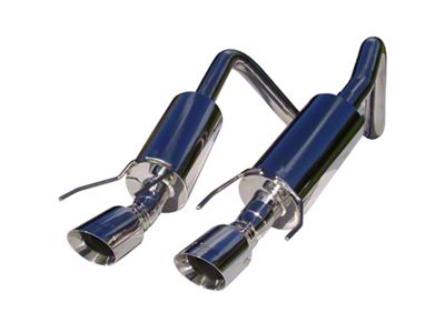 MBRP 2005-2008 Chev Corvette Dual Muffler Axle Back 4 Round - S7000304
