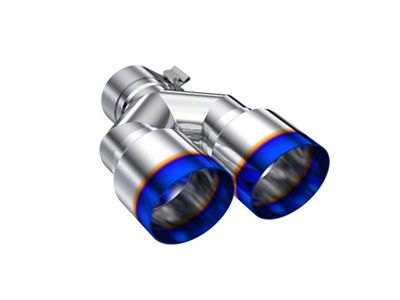 MBRP Burnt End Tip 2.5 ID; Dual 3.5 OD Out; - T5171BE