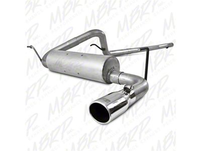 MBRP 2007-2009 Jeep Wrangler 4dr 3.8L V6 Cat Back Single - S5502AL