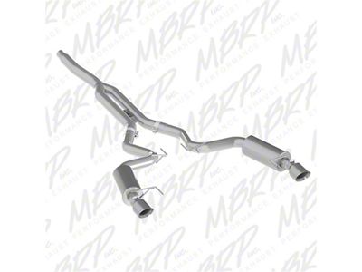 MBRP 15-19 Ford Mustang EcoBoost 2.3L Alum 3in Cat Back - S7275AL