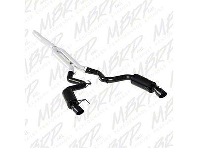 MBRP 15-19 Ford Mustang EcoBoost 2.3L Black 3in Cat Back - S7275BLK