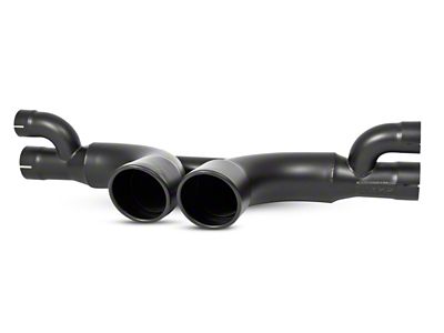 MBRP 14-19 Porsche GT3/GT3RS 3in Center Muffler Bypass 4in Tips - S7607BLK