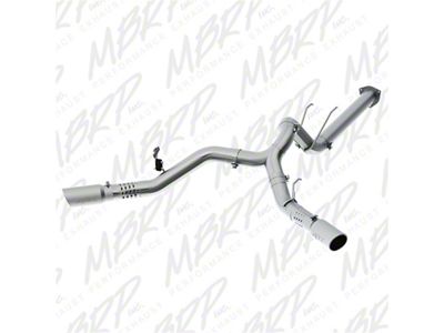 MBRP 17-19 Ford F-250/350/450 6.7L 4in Filter Back Cool Duals - S6291409