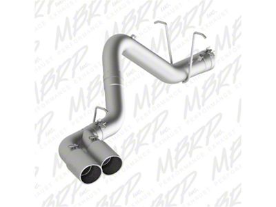 MBRP 11-15 Chevy/GMC 2500/3500 4in Filter Back Dual Outlet Single - S6033AL