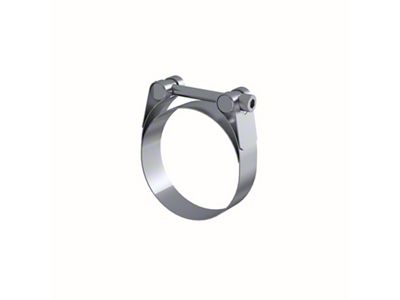 MBRP Universal 2.5in Barrel Band Clamp - Stainless NO DROPSHIP - GP20250