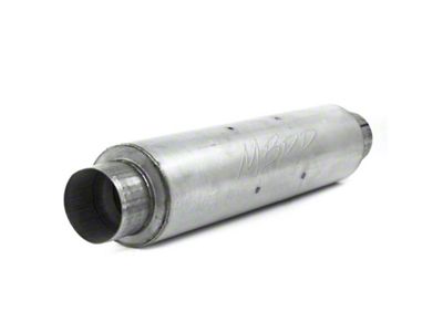 MBRP Universal Quiet Tone Muffler 4in Inlet/Outlet 24in Body 6in - M1004A