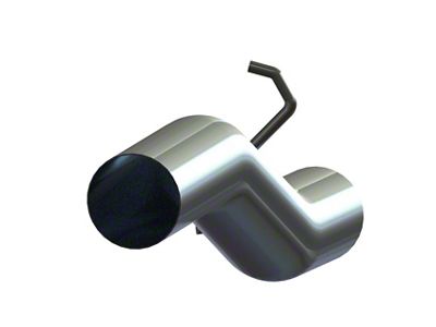 MBRP 2001-2005 Chev/GMC Duramax 6.6L Regular Cab 4in Extension-Pipe Aluminized - GMAL413