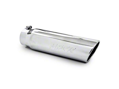 MBRP Universal 5in OD Angled Rolled End 4in Inlet 18in - T5124