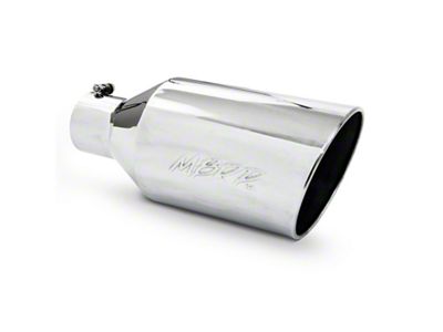 MBRP Universal Tip 8in O.D. Rolled End 4in inlet 18in - T5128