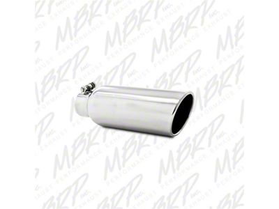 MBRP Universal Tip 4in OD 2.5in Inlet 12in Length Angled - T5150