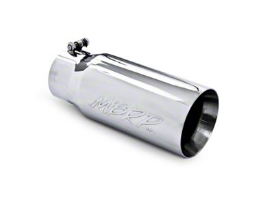MBRP Universal Tip 5 O.D. Dual Wall Straight 4 inlet - T5049