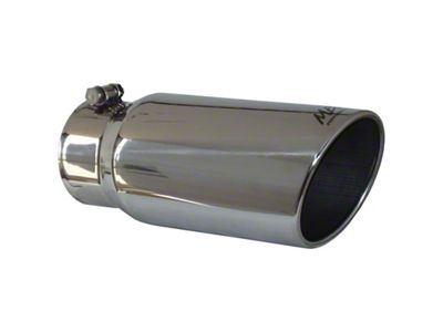 MBRP Universal Tip 5 O.D. Angled Rolled End 4 inlet - T5051
