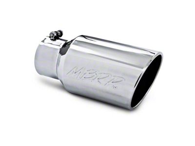 MBRP Universal Tip 6 O.D. Angled Rolled End 4 inlet - T5073
