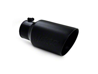MBRP Universal Tip 6 O.D. Dual Wall Angled 4 inlet - T5072BLK