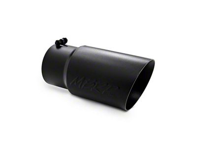 MBRP Universal Tip 6 O.D. Dual Wall Angled 5 inlet - T5074BLK