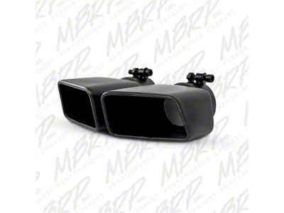 MBRP Universal Tip 4.75inx 3in Rectangle Angled Cut 3in O.D. - T5120BLK
