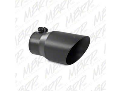 MBRP Tip 3in Round x 4in Inlet OD Dual Walled - T5122BLK