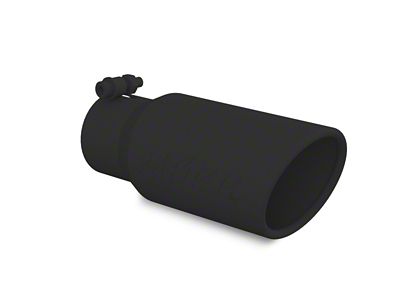 MBRP Universal Tip 4in OD 3in Inlet 10in Length Angled - T5155BLK