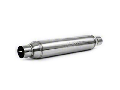 MBRP Universal Resonator 2.5in inlet/outlet 22in body 26in overall T304 - R1016