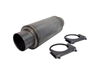 MBRP Universal Resonator 4 Inlet /Outlet 12 Body 18 Overall - R2009