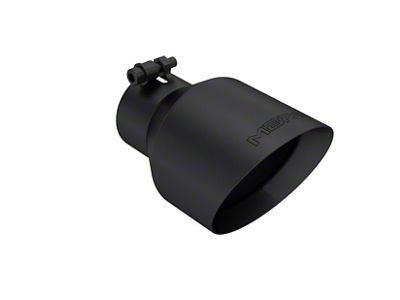 MBRP Universal 3in Hex Tip 5in Inlet 8in Length Dual - T5187BLK