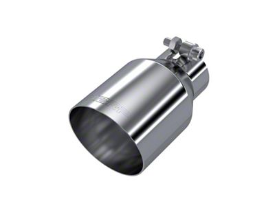 MBRP Universal T304 SS Tip 4in OD/2.5in Inlet/6.5in L - T5176