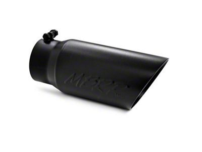 MBRP Universal Tip 5 O.D. Dual Wall Angled 4 inlet - T5053BLK