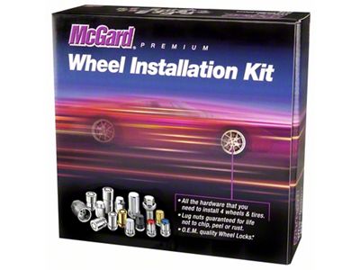 McGard 5 Lug Hex Install Kit w/Locks Cone Seat Nut - 84520