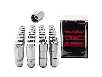 McGard 8 Lug Hex Install Kit w/Locks Cone Seat Nut - 84834