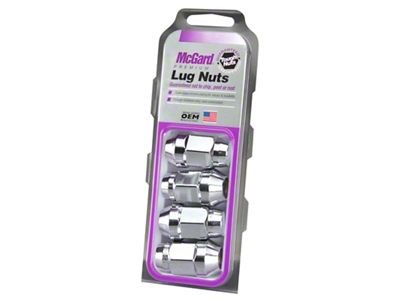 McGard Hex Lug Nut Cone Seat Bulge Style M14X1.5 / - 64073