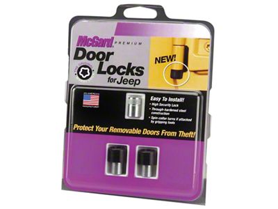 McGard 07-17 Jeep Wrangler JK / Unlimited JK 2-Door Lock - 76057