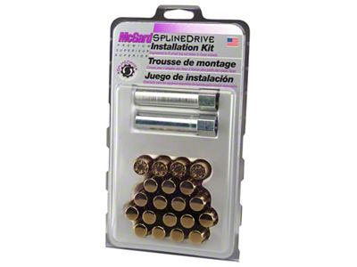 McGard SplineDrive Tuner 5 Lug Install Kit w/Locks & Tool - 65554GDC