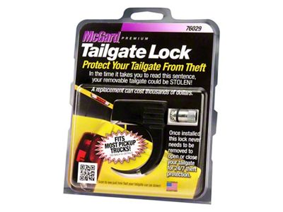 McGard Tailgate Lock - Universal Fit Includes 1 Lock / - 76029