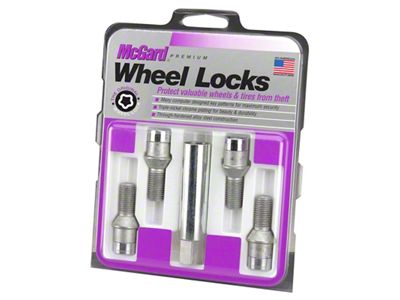 McGard Wheel Lock Bolt Set - 4pk. Tuner / Cone - 27201