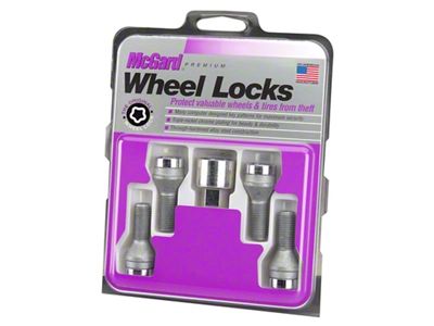 McGard Wheel Lock Bolt Set - 4pk. Cone Seat M12X1.25 - 27261