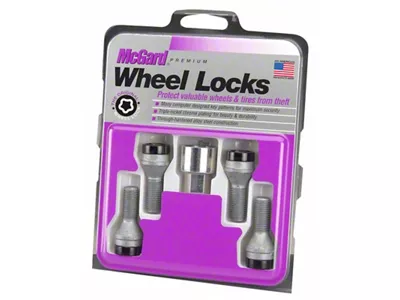 McGard Wheel Lock Bolt Set - 4pk. Cone Seat M12X1.25 - 27316