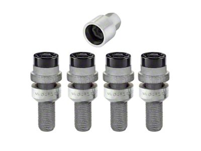 McGard Wheel Lock Bolt Set - 4pk. Radius Seat M14X1.5 - 28320