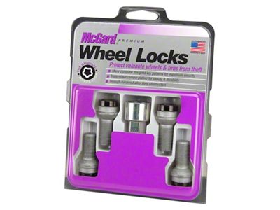 McGard Wheel Lock Bolt Set - 4pk. Radius Seat M14X1.5 - 28374
