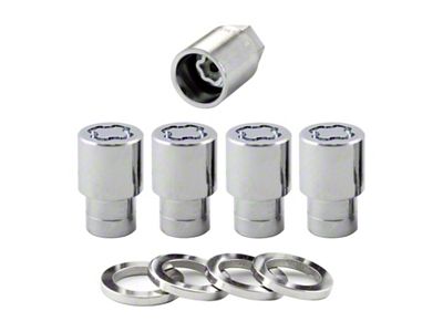 McGard Wheel Lock Nut Set - 4pk. Reg. Shank Seat - 21156