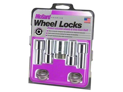 McGard Wheel Lock Nut Set - 4pk. X-Long Shank 7/16-20 - 23180