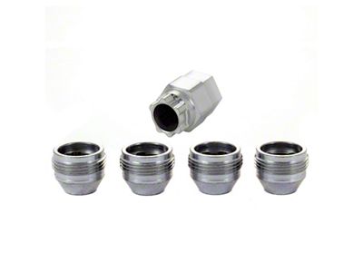 McGard Wheel Lock Nut Set - 4pk. Under Hub Cap - 24012