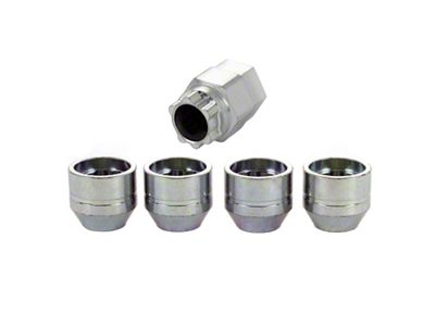 McGard Wheel Lock Nut Set - 4pk. Under Hub Cap - 24016