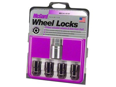McGard Wheel Lock Nut Set - 4pk. Cone Seat 1/2-20 - 24038