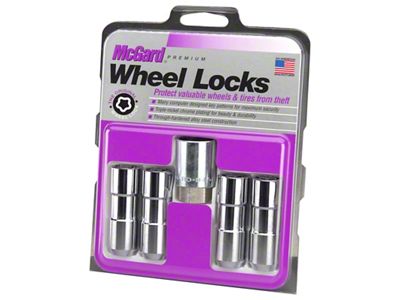 McGard Wheel Lock Nut Set - 4pk. Cone Seat Duplex - 24109