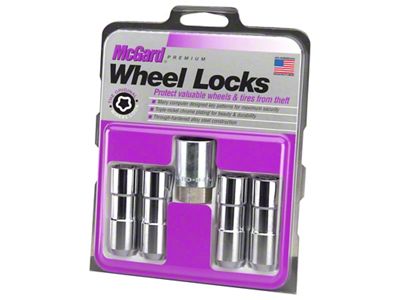 McGard Wheel Lock Nut Set - 4pk. Cone Seat Duplex - 24134